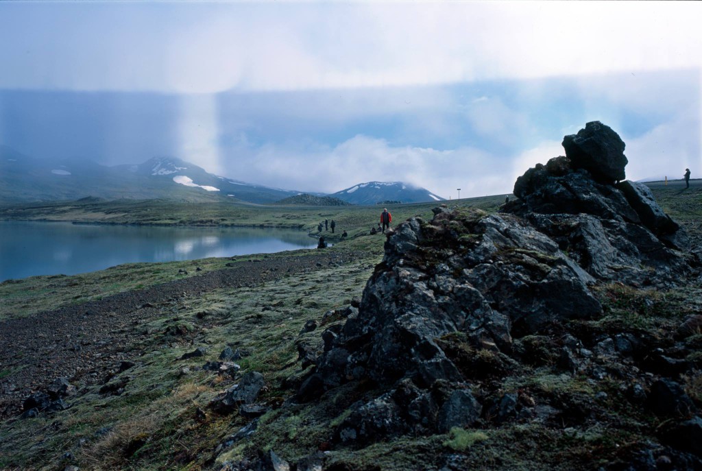 lake on mount Snaefells